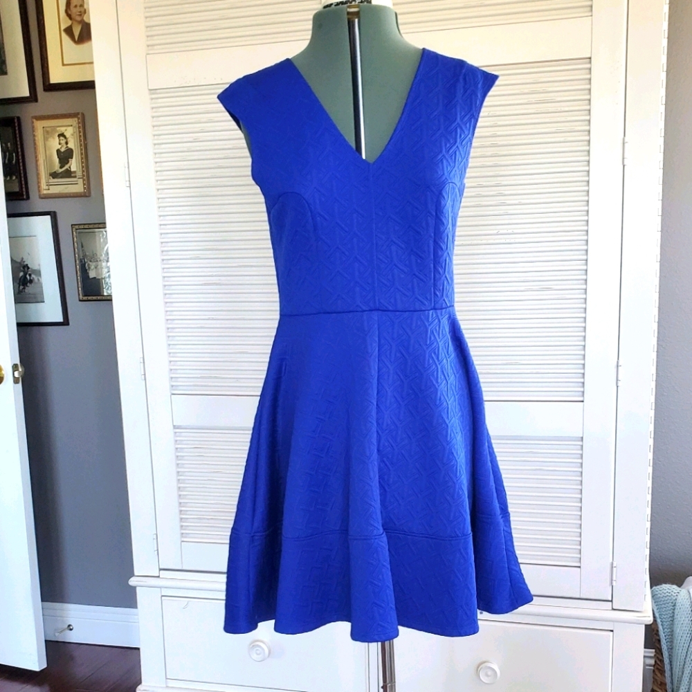 SHE Soul Harmony Energy Royal Blue Med Dress